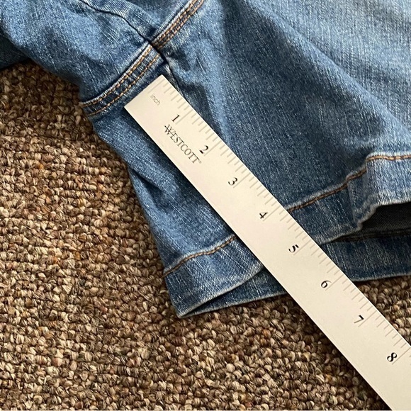 Gloria Vanderbilt Shorts Women’s Plus Size 24W Amanda Blue Jean Medium Wash - Picture 10 of 14